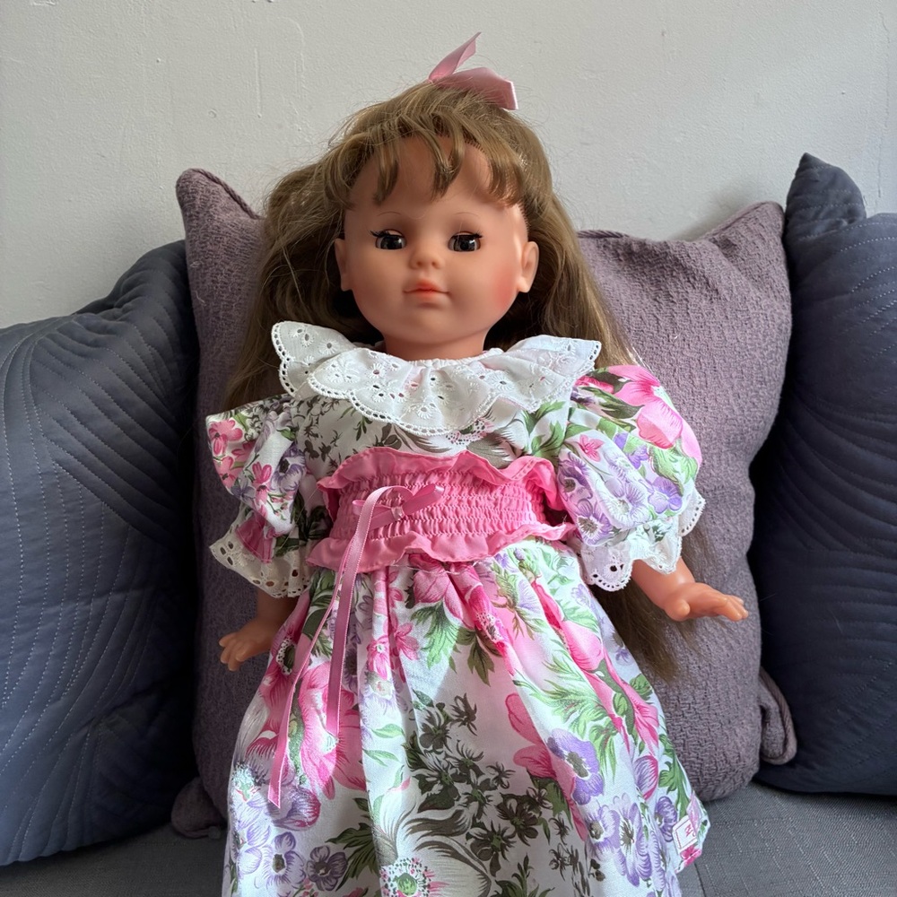Vintage Doll, Max Zapf Doll, 1986, Vinyl, soft body 21 inches tall